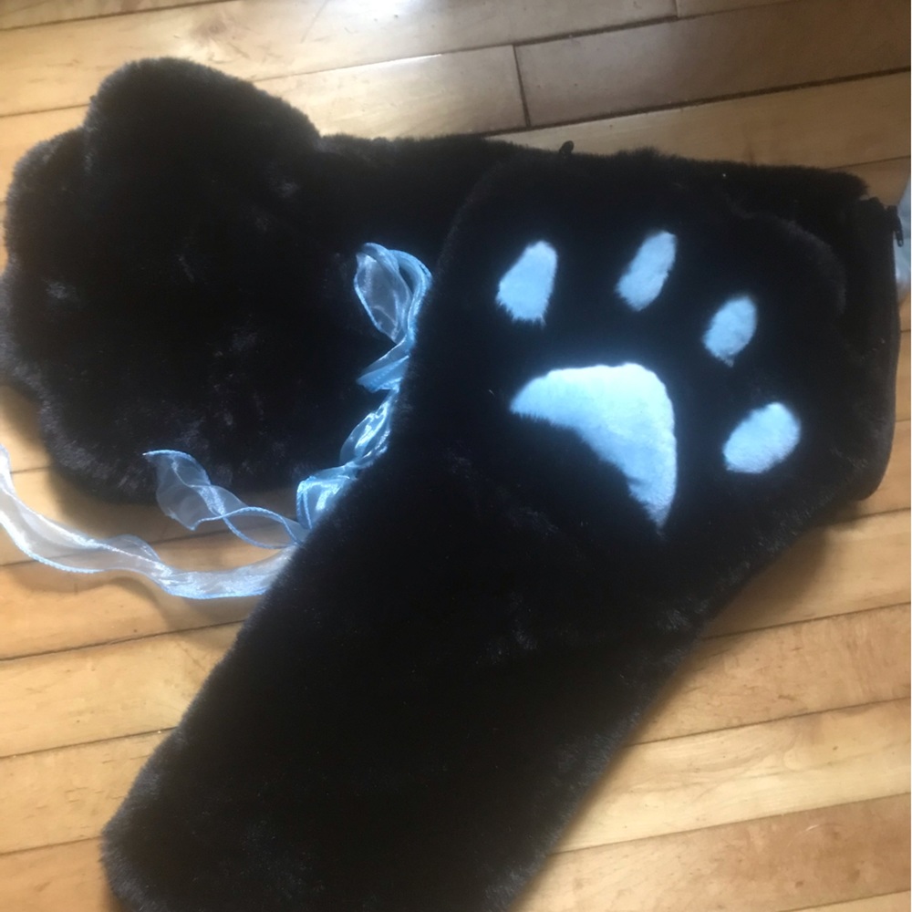 Cat Hoodie with Cat Paws, Cat ears and tail